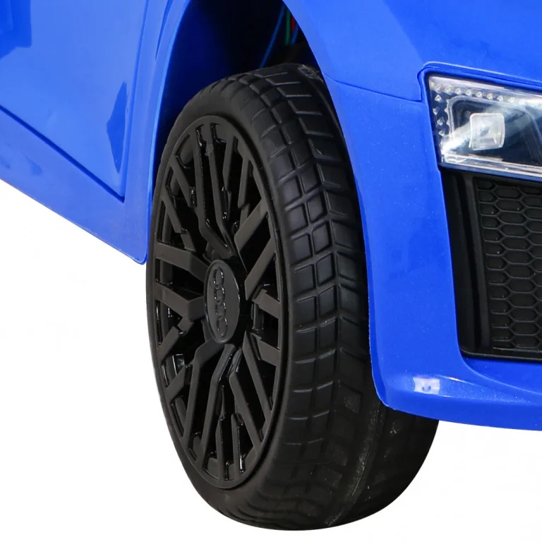 Audi R8 Dječja Autosjedalica Na Baterije Plava + Daljinski Upravljač + Eva + Spori Start + Mp3 Led 14