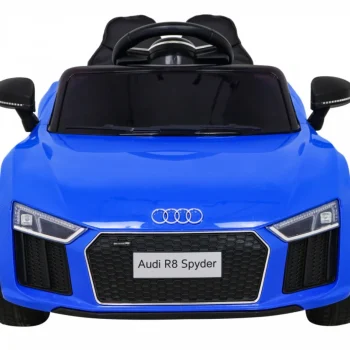 Audi R8 Dječja Autosjedalica Na Baterije Plava + Daljinski Upravljač + Eva + Spori Start + Mp3 Led 3