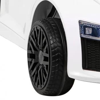 Audi R8 Dječji Autosjedalica Na Baterije Bijela + Daljinski Upravljač + Eva + Spori Start + Mp3 Led 12