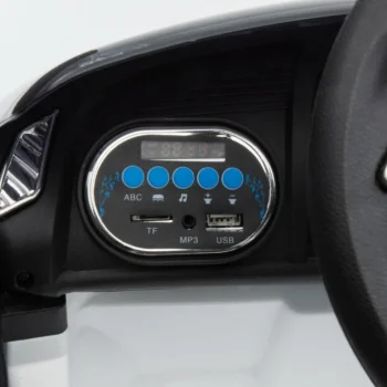 Audi R8 Dječji Autosjedalica Na Baterije Bijela + Daljinski Upravljač + Eva + Spori Start + Mp3 Led 13