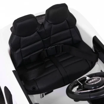 Audi R8 Dječji Autosjedalica Na Baterije Bijela + Daljinski Upravljač + Eva + Spori Start + Mp3 Led 9