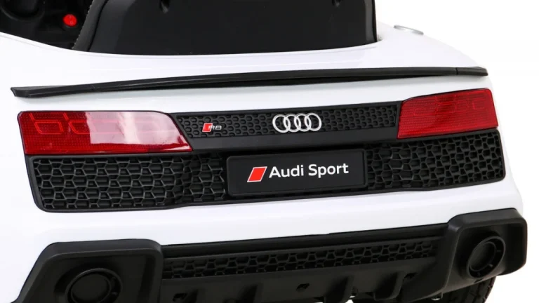 Audi R8 Lift Automobil Na Baterije Bijeli + Daljinski Upravljač, Bijela 12