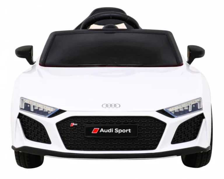 Audi R8 Lift Automobil Na Baterije Bijeli + Daljinski Upravljač, Bijela 3