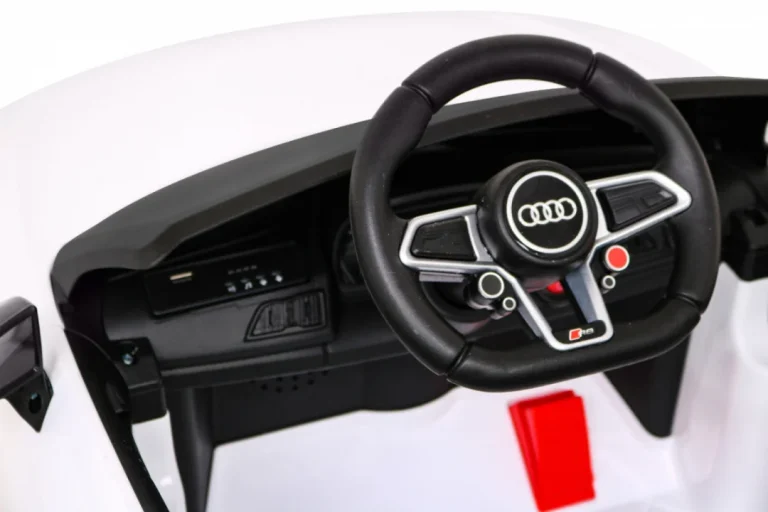 Audi R8 Lift Automobil Na Baterije Bijeli + Daljinski Upravljač, Bijela 6