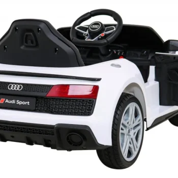 Audi R8 Lift Automobil Na Baterije Bijeli + Daljinski Upravljač, Bijela 8