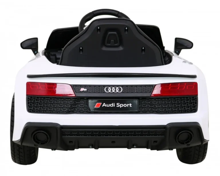 Audi R8 Lift Automobil Na Baterije Bijeli + Daljinski Upravljač, Bijela 9