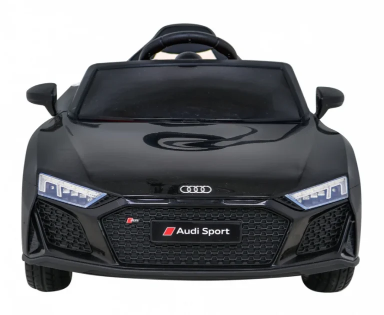 Audi R8 Lift Automobil Na Baterije Crni + Daljinski Upravljač + Eva Kotači + Mp3 + Led, Crna 3