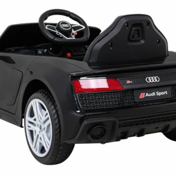 Audi R8 Lift Automobil Na Baterije Crni + Daljinski Upravljač + Eva Kotači + Mp3 + Led, Crna 5