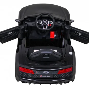 Audi R8 Lift Automobil Na Baterije Crni + Daljinski Upravljač + Eva Kotači + Mp3 + Led, Crna 8