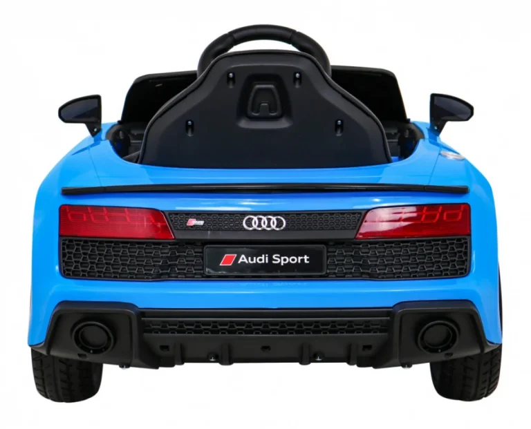 Audi R8 Lift Automobil Na Baterije Plavi + Daljinski Upravljač + Eva Kotači + Mp3 + Led, Plava 10