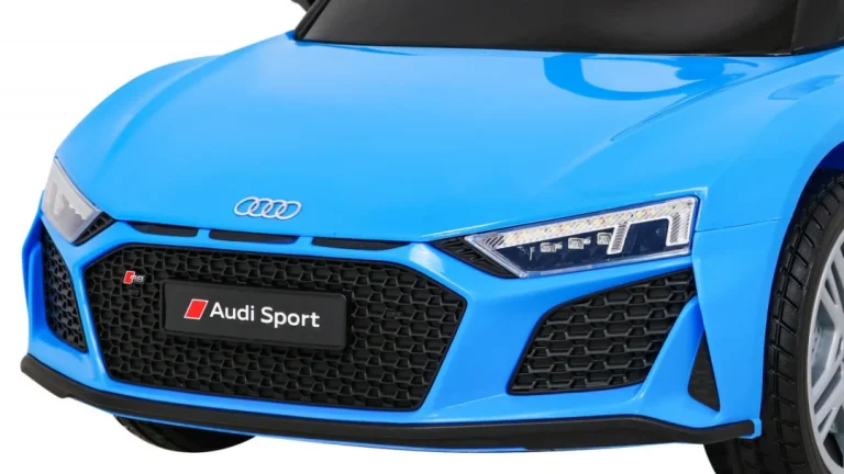 Audi R8 Lift Automobil Na Baterije Plavi + Daljinski Upravljač + Eva Kotači + Mp3 + Led, Plava 11