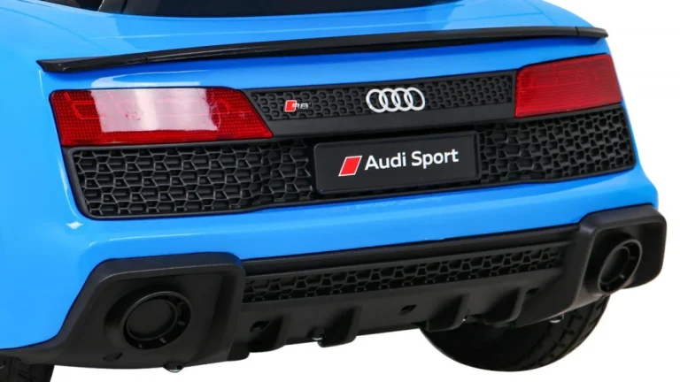 Audi R8 Lift Automobil Na Baterije Plavi + Daljinski Upravljač + Eva Kotači + Mp3 + Led, Plava 12