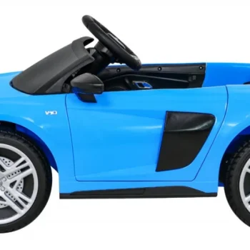 Audi R8 Lift Automobil Na Baterije Plavi + Daljinski Upravljač + Eva Kotači + Mp3 + Led, Plava 4