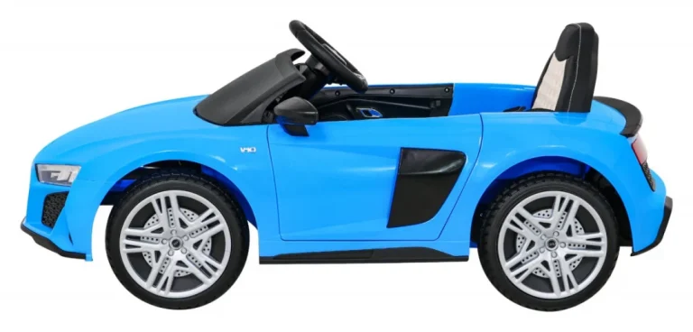 Audi R8 Lift Automobil Na Baterije Plavi + Daljinski Upravljač + Eva Kotači + Mp3 + Led, Plava 4