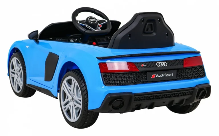 Audi R8 Lift Automobil Na Baterije Plavi + Daljinski Upravljač + Eva Kotači + Mp3 + Led, Plava 5