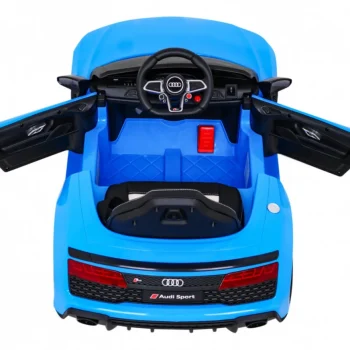 Audi R8 Lift Automobil Na Baterije Plavi + Daljinski Upravljač + Eva Kotači + Mp3 + Led, Plava 7