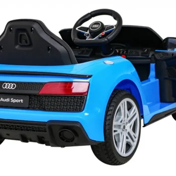 Audi R8 Lift Automobil Na Baterije Plavi + Daljinski Upravljač + Eva Kotači + Mp3 + Led, Plava 8