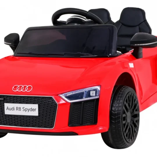 Audi R8 Punjiva Dječja Sjedalica Crvena + Daljinski Upravljač + Eva + Spori Start + Mp3 Led 1