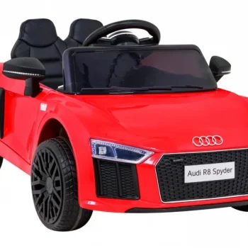 Audi R8 Punjiva Dječja Sjedalica Crvena + Daljinski Upravljač + Eva + Spori Start + Mp3 Led 10