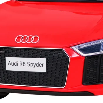 Audi R8 Punjiva Dječja Sjedalica Crvena + Daljinski Upravljač + Eva + Spori Start + Mp3 Led 11