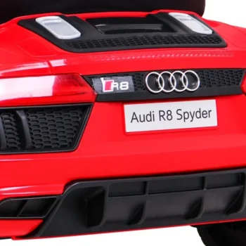 Audi R8 Punjiva Dječja Sjedalica Crvena + Daljinski Upravljač + Eva + Spori Start + Mp3 Led 12