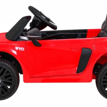Audi R8 Punjiva Dječja Sjedalica Crvena + Daljinski Upravljač + Eva + Spori Start + Mp3 Led 4