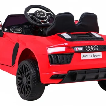 Audi R8 Punjiva Dječja Sjedalica Crvena + Daljinski Upravljač + Eva + Spori Start + Mp3 Led 5