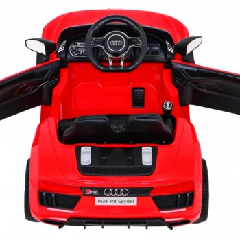 Audi R8 Punjiva Dječja Sjedalica Crvena + Daljinski Upravljač + Eva + Spori Start + Mp3 Led 7