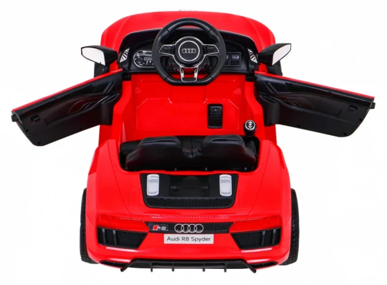 Audi R8 Punjiva Dječja Sjedalica Crvena + Daljinski Upravljač + Eva + Spori Start + Mp3 Led 7