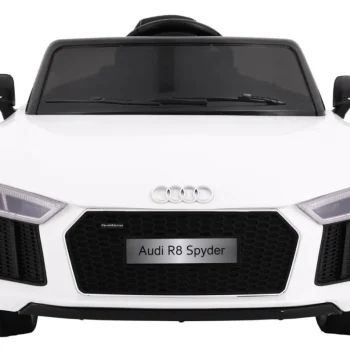 Audi R8 Spyder Na Baterije Bijeli + Daljinski Upravljač, Bijela 3