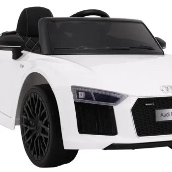 Audi R8 Spyder Na Baterije Bijeli + Daljinski Upravljač, Bijela 6