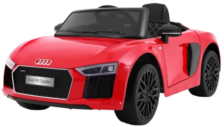Audi R8 Spyder Na Baterije, Crvena Boja + Daljinski Upravljač 1