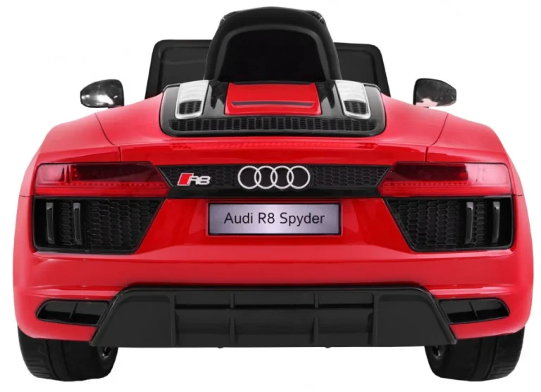 Audi R8 Spyder Na Baterije, Crvena Boja + Daljinski Upravljač 2
