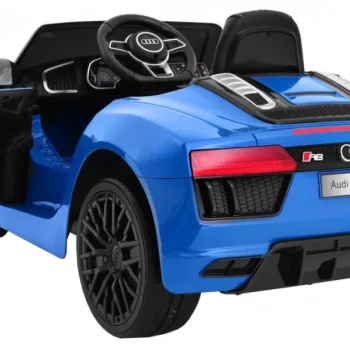 Audi R8 Spyder Na Baterije, Plava Boja + Daljinski Upravljač 2