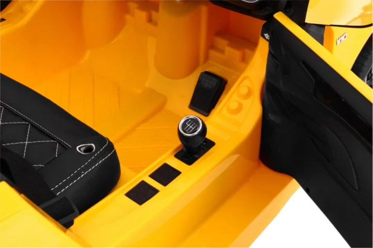 Audi R8 Spyder Na Baterije žuti + Daljinski Upravljač + Eva + Spori Start + Mp3 Radio + Led, žuta 6