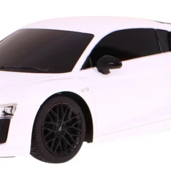 Audi R8 Bijeli Rastar Model 1:24 Automobil Na Daljinsko Upravljanje + 2,4 Ghz Daljinski, Bijela 2