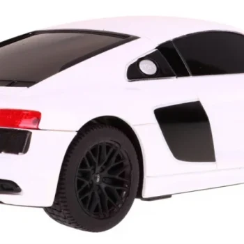 Audi R8 Bijeli Rastar Model 1:24 Automobil Na Daljinsko Upravljanje + 2,4 Ghz Daljinski, Bijela 3