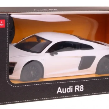Audi R8 Bijeli Rastar Model 1:24 Automobil Na Daljinsko Upravljanje + 2,4 Ghz Daljinski, Bijela 5