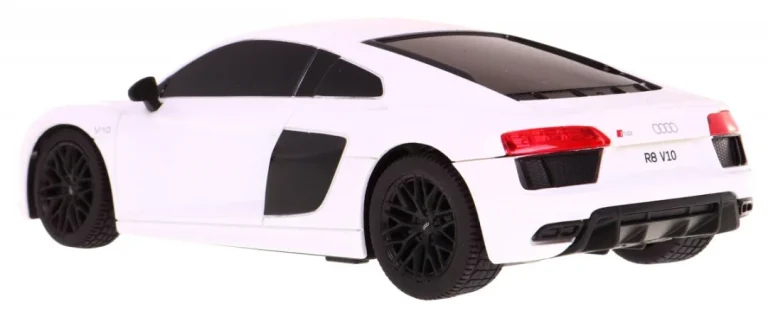 Audi R8 Bijeli Rastar Model 1:24 Automobil Na Daljinsko Upravljanje + 2,4 Ghz Daljinski, Bijela 6