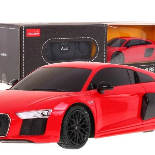 Audi R8 Crveni Rastar Model 1:24 Automobil Na Daljinsko Upravljanje + 2,4 Ghz Daljinski, Crvena 1