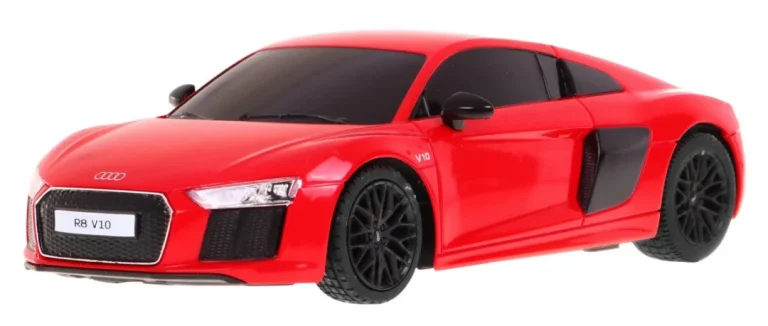 Audi R8 Crveni Rastar Model 1:24 Automobil Na Daljinsko Upravljanje + 2,4 Ghz Daljinski, Crvena 2
