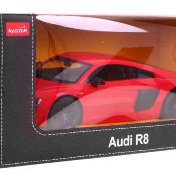 Audi R8 Crveni Rastar Model 1:24 Automobil Na Daljinsko Upravljanje + 2,4 Ghz Daljinski, Crvena 4