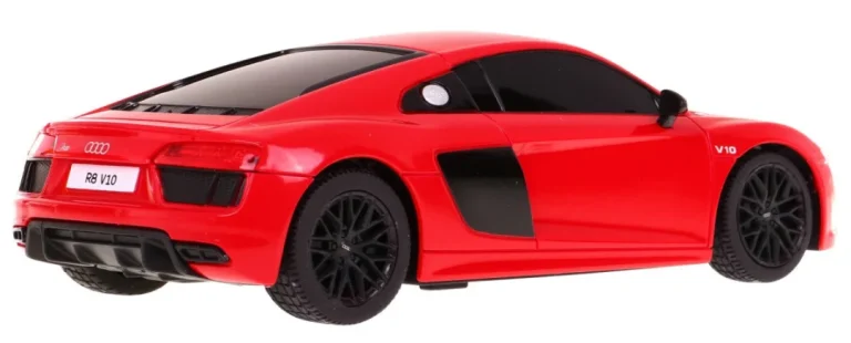 Audi R8 Crveni Rastar Model 1:24 Automobil Na Daljinsko Upravljanje + 2,4 Ghz Daljinski, Crvena 5