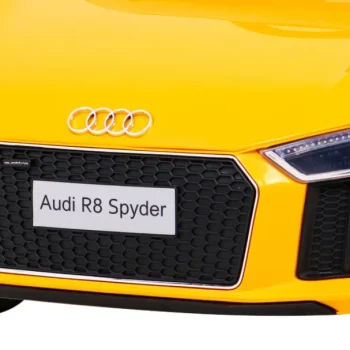 Audi R8 Dječja Kolica Na Baterije žuta + Daljinski Upravljač 10