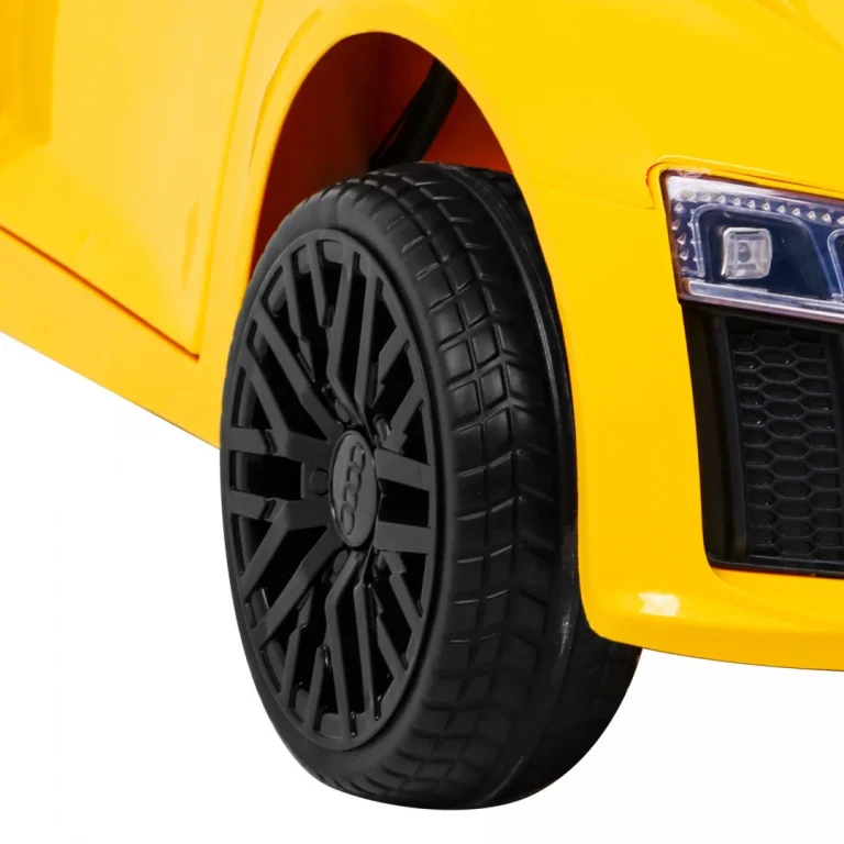 Audi R8 Dječja Kolica Na Baterije žuta + Daljinski Upravljač 12