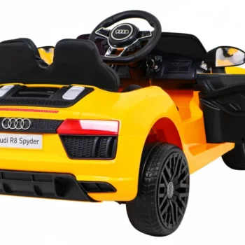 Audi R8 Dječja Kolica Na Baterije žuta + Daljinski Upravljač 8