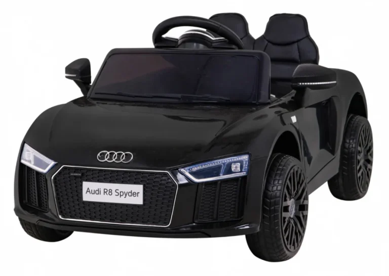 Audi R8 Dječji Automobil Na Akumulator, Crni Auto Na Akumulator 1