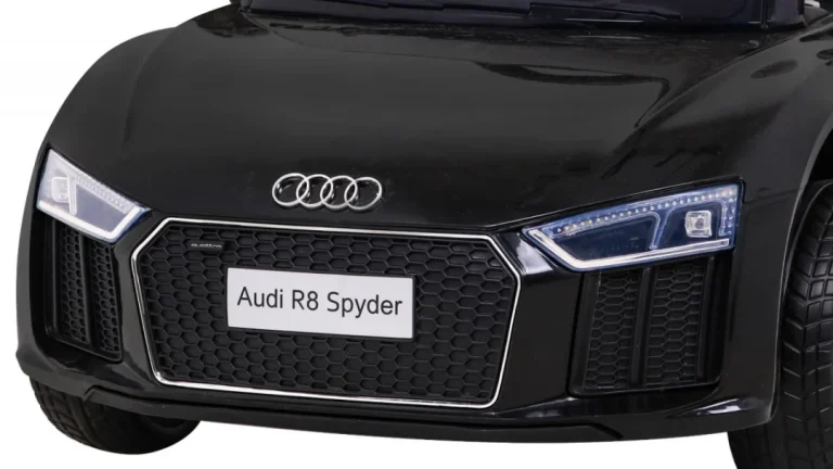 Audi R8 Dječji Automobil Na Akumulator, Crni Auto Na Akumulator 10
