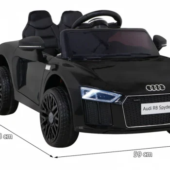 Audi R8 Dječji Automobil Na Akumulator, Crni Auto Na Akumulator 2