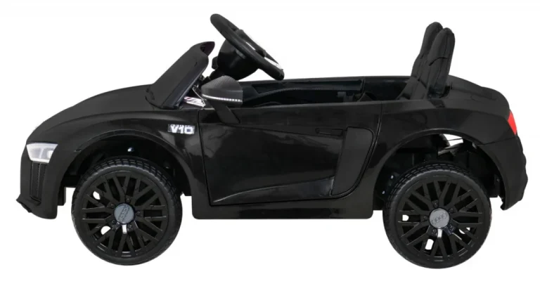 Audi R8 Dječji Automobil Na Akumulator, Crni Auto Na Akumulator 4